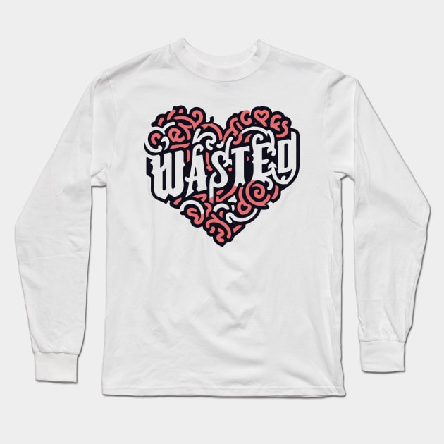 Wasted Long Sleeve T-Shirt by Rio-Dreams